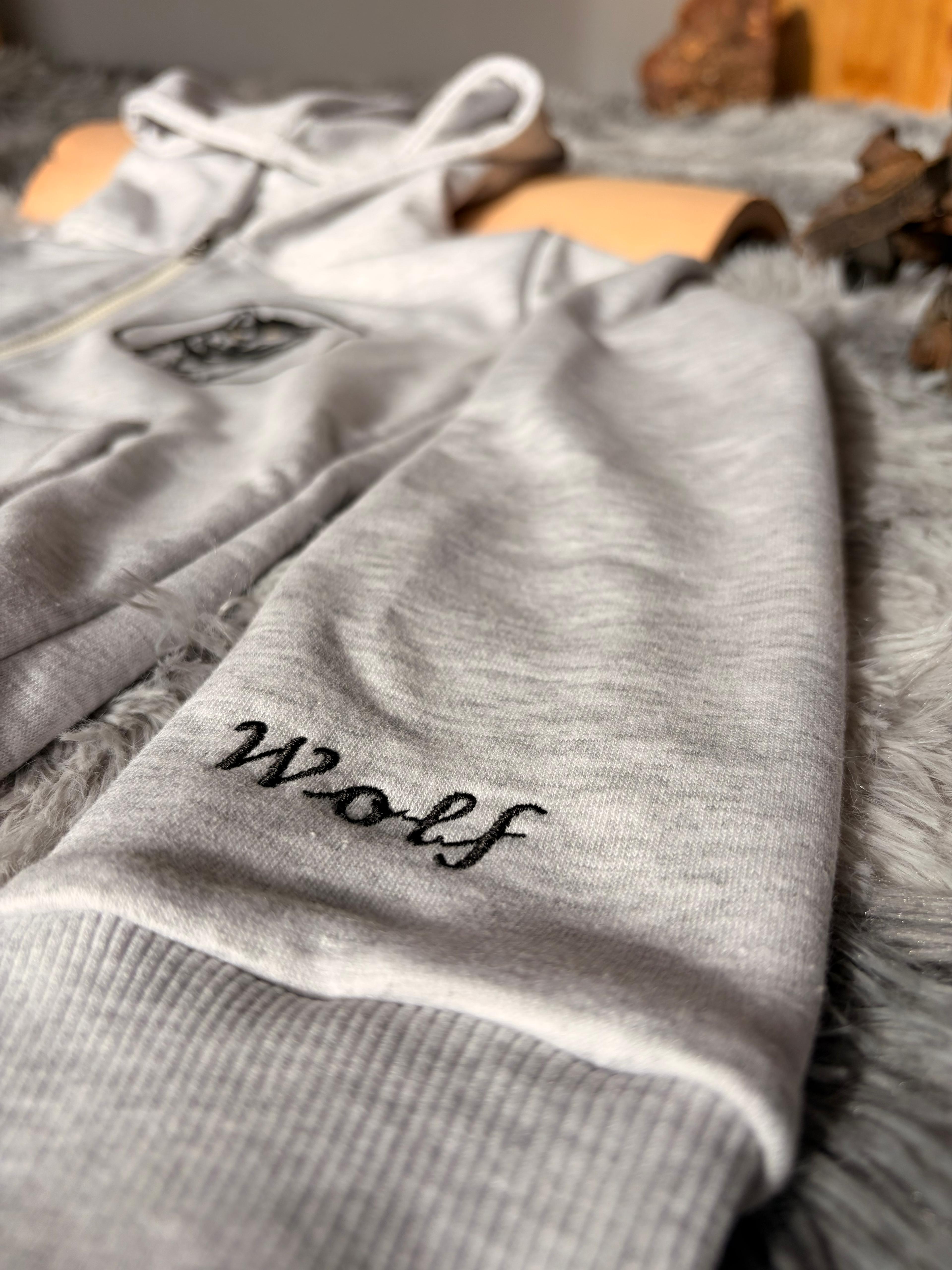 Felpa Wolf Donna Full Zip
